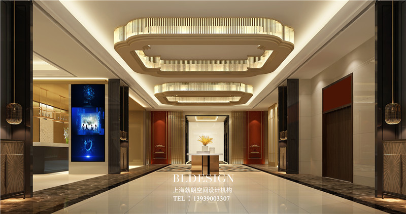 鄭州CBD大河錦悅四星級酒店大堂改造設(shè)計案例