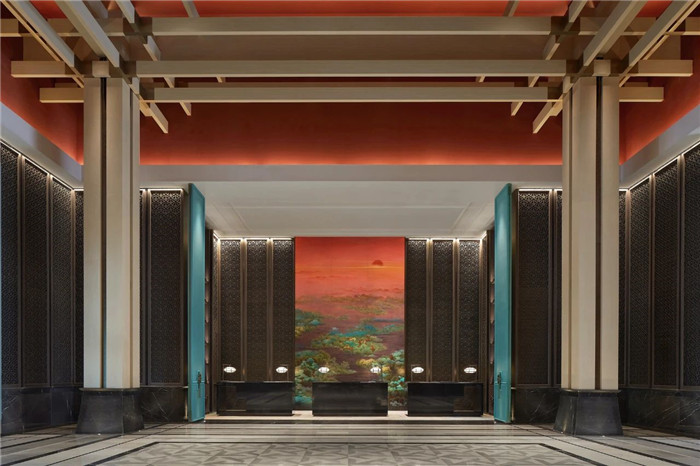 酒店大廳設計-中式風華 南湖賓館1號樓翻新改造設計案例 酒店大廳設計-中式風華 南湖賓館1號樓翻新改造設計案例