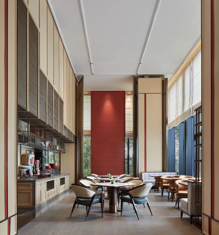 酒店餐廳設計-中式風華 南湖賓館1號樓翻新改造設計案例 酒店餐廳設計-中式風華 南湖賓館1號樓翻新改造設計案例